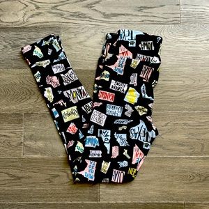 State pattern LuLaRoe leggings never worn without tags